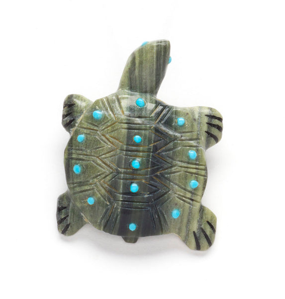 Ricolite Turtle Pendant
