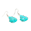 Carved Frog Earrings