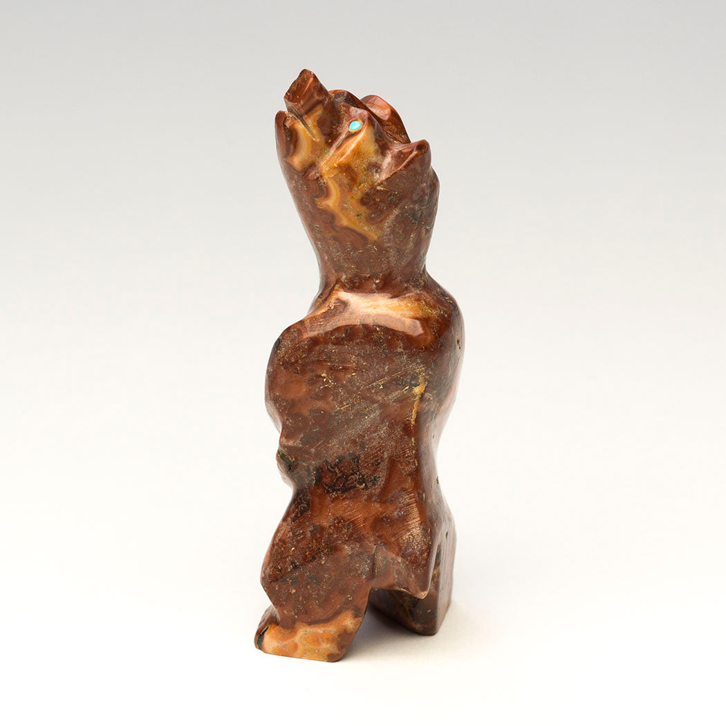 Wave Dolomite Standing Bear – Keshi The Zuni Connection