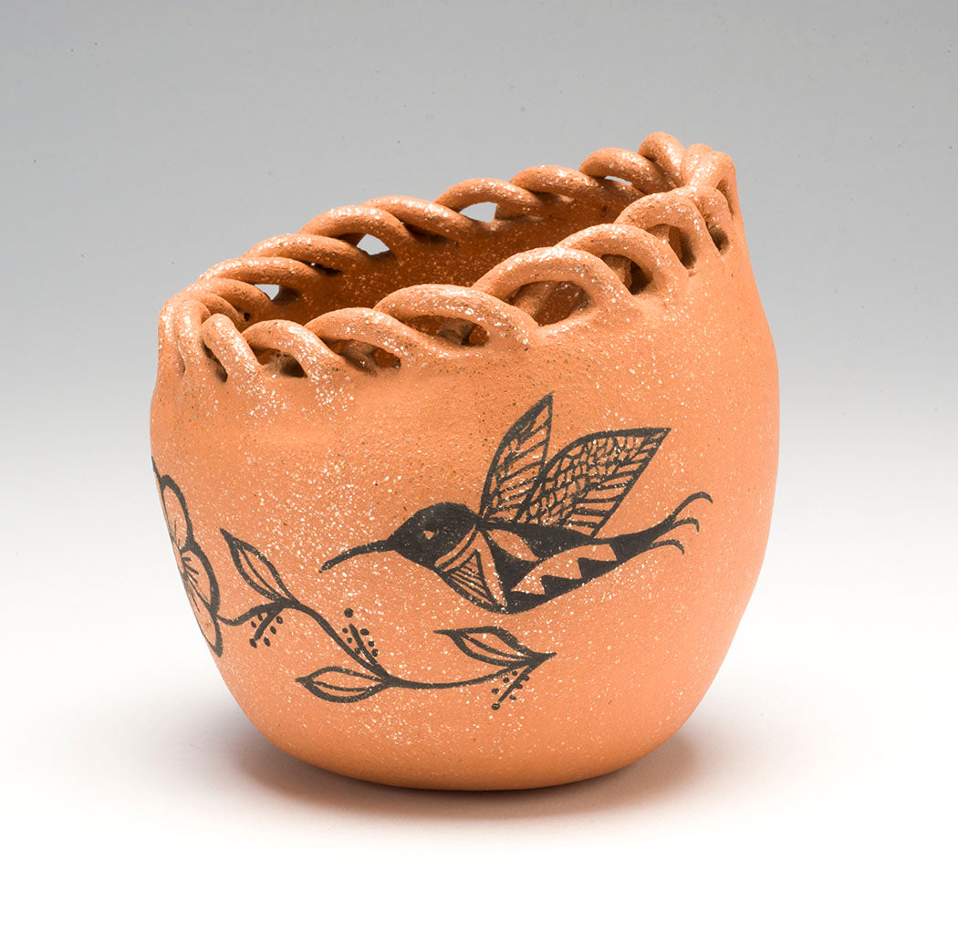 Hummingbird Micaceous Pottery