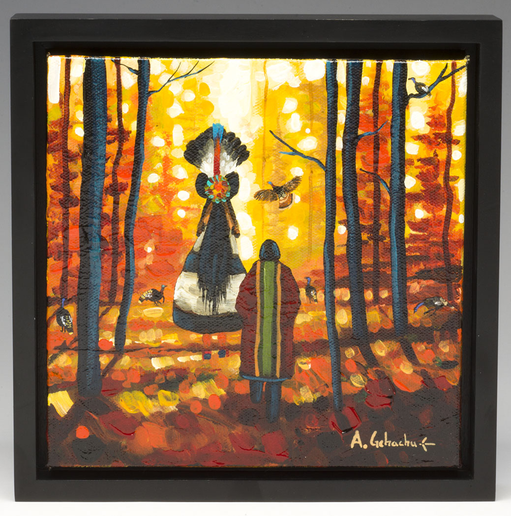 "Summer Turkeys In The Land Of The Shalako"