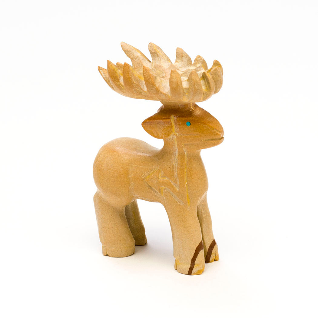 Engraved Heartlines Deer