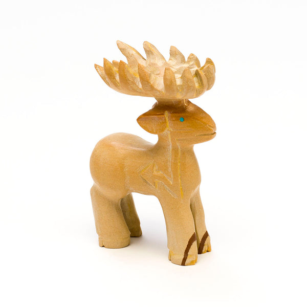 Engraved Heartlines Deer