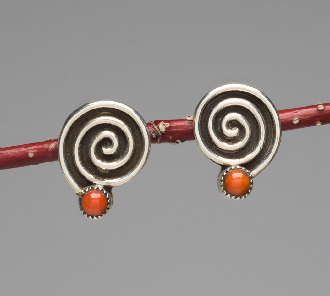 Coral Journey Of Life Earrings