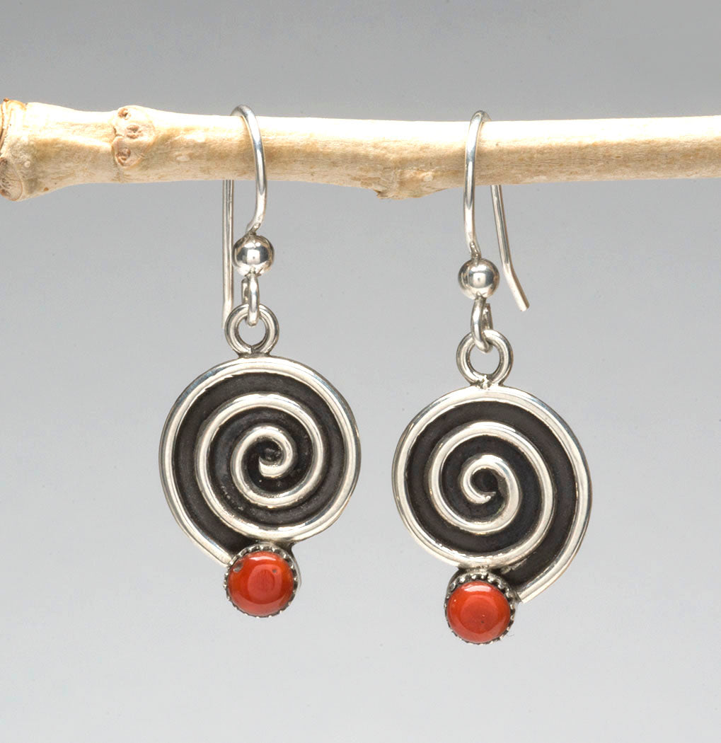 Red Coral Journey Of Life Dangle