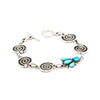 Turquoise Journey Of Life Link Bracelet