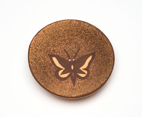 Brave Butterfly Pottery Bowl