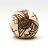 Dragonfly Cornmeal Pottery Bowl