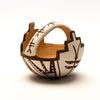 Dragonfly Cornmeal Pottery Bowl