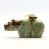 Aqua Rose Stone Bear