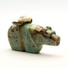 Aqua Rose Stone Bear