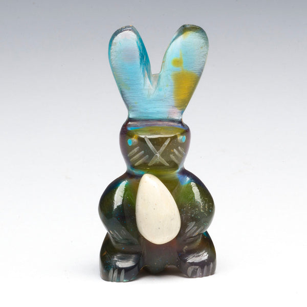 Long-Eared Bunny With Egg