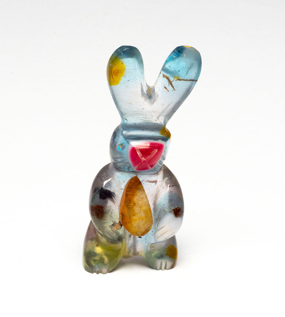 Colorful Rabbit With Carrot