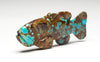 #8 Mine Turquoise Fish