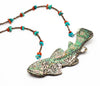 Spotted Fish Reversible Necklace