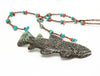 Spotted Fish Reversible Necklace