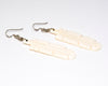 Fossilized Ivory Earrings