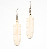 Fossilized Ivory Earrings