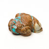 Natural Royston Turquoise Frog