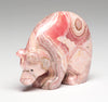 Rhodochrosite Medicine Bear