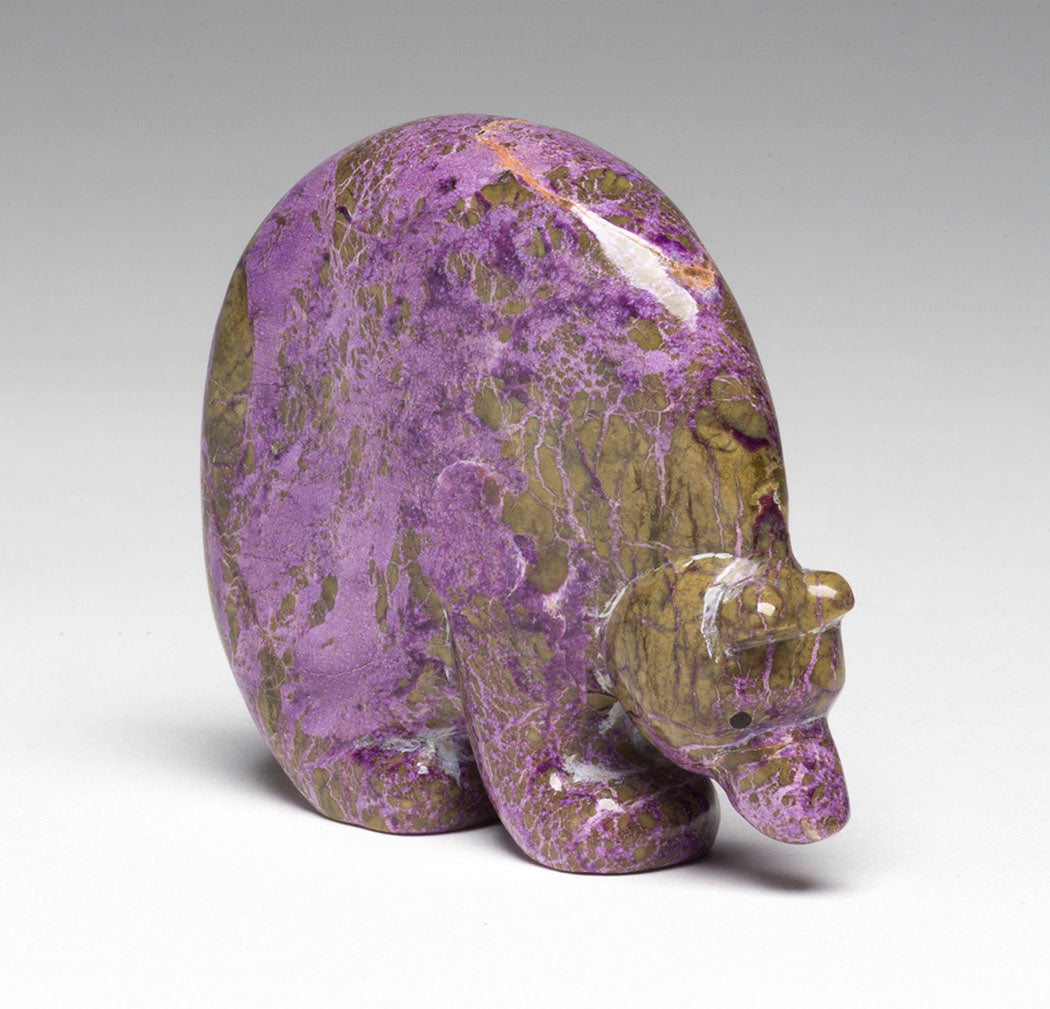 Purple Medicine Bear