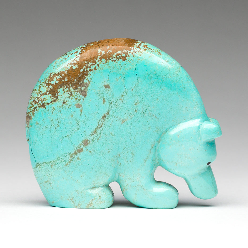 #8 Mine Turquoise Medicine Bear