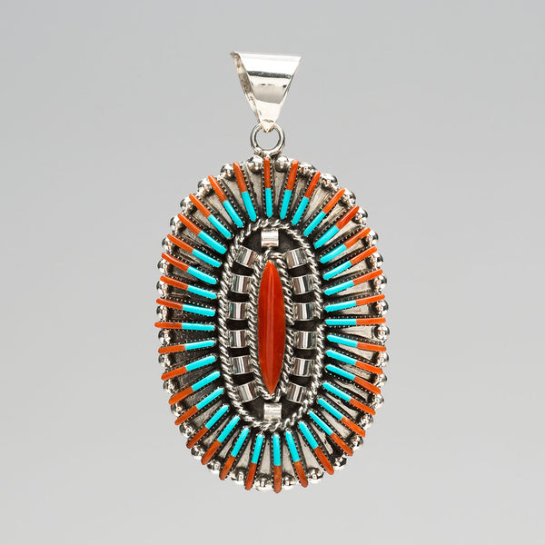 Elegant Needle Point Pendant