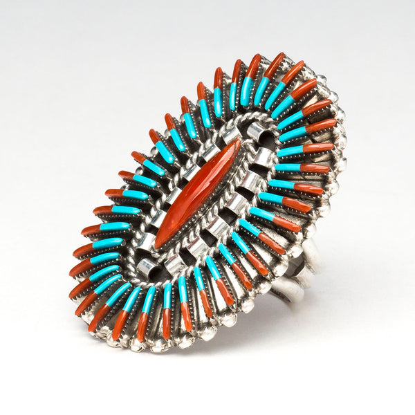 Traditional Needle Point Ring