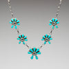 Distinctive Zuni Sunface Necklace