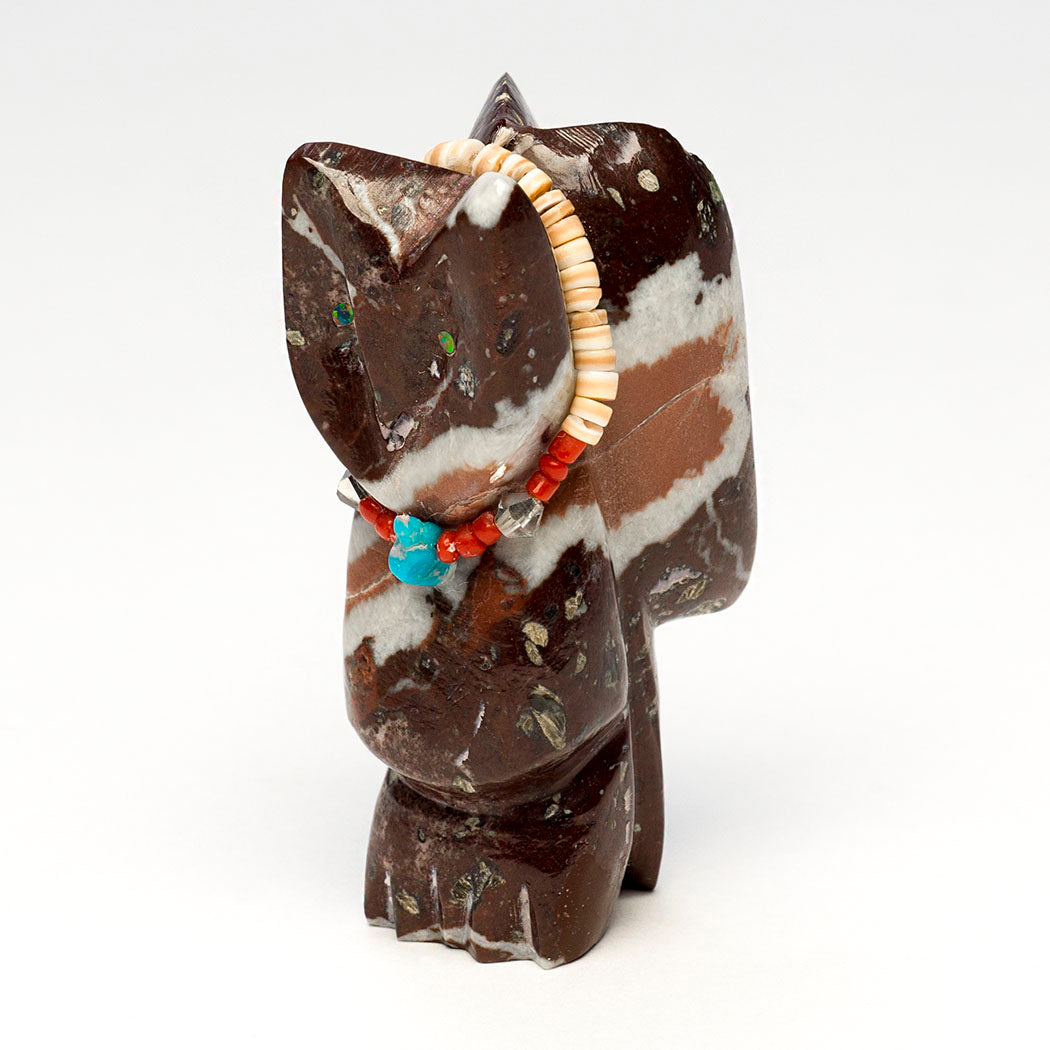 Vermillion Marble Owl