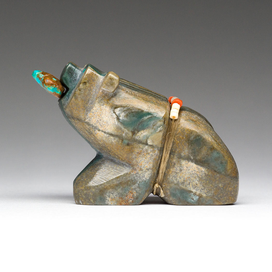 Triumphant Fishing Bear