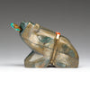 Triumphant Fishing Bear