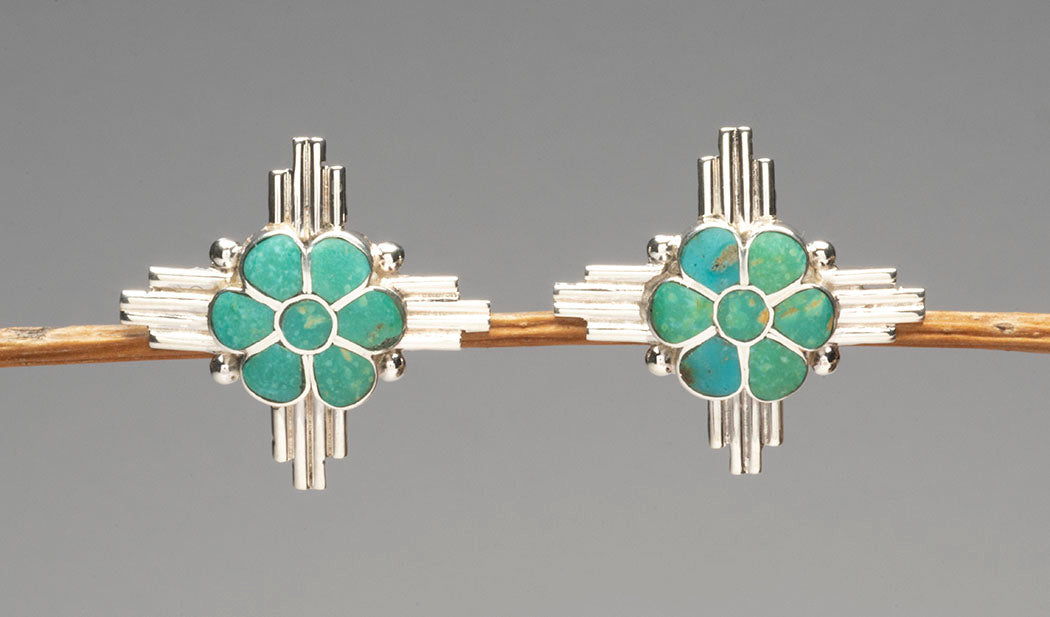 Zia Flower Earrings