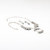 Chinese Turquoise Necklace & Earrings Set
