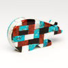 Compelling Double-Sided Mosaic Bear
