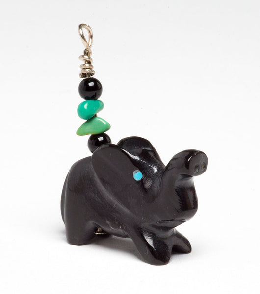 Reversible Elephant Pendant