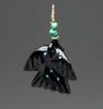 Soaring Raven Pendant