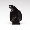 Marble With Golden Pyrite Raven