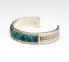 Kingman Turquoise Channel Inlay Cuff Bracelet