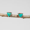 Kingman Turquoise Stud Earrings