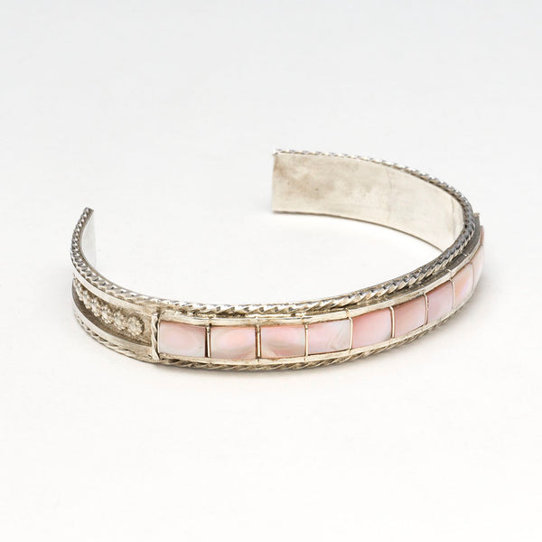 Blush Pink Cuff Bracelet