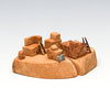Miniature Pueblo Village 2-Piece Set