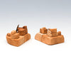 Miniature Pueblo Village 2-Piece Set