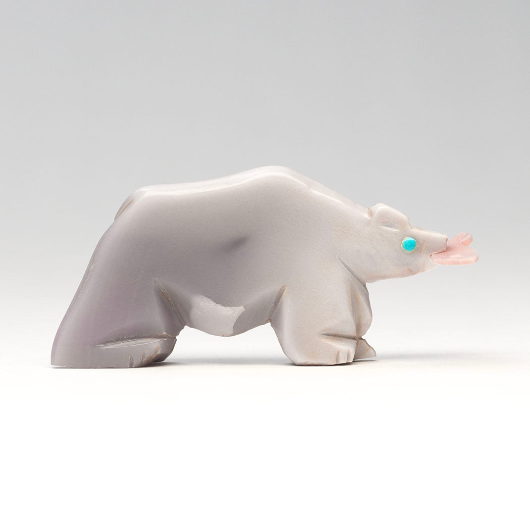 Young Fluorite Fishing Bear