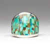Turquoise Micro Mosaic Ring