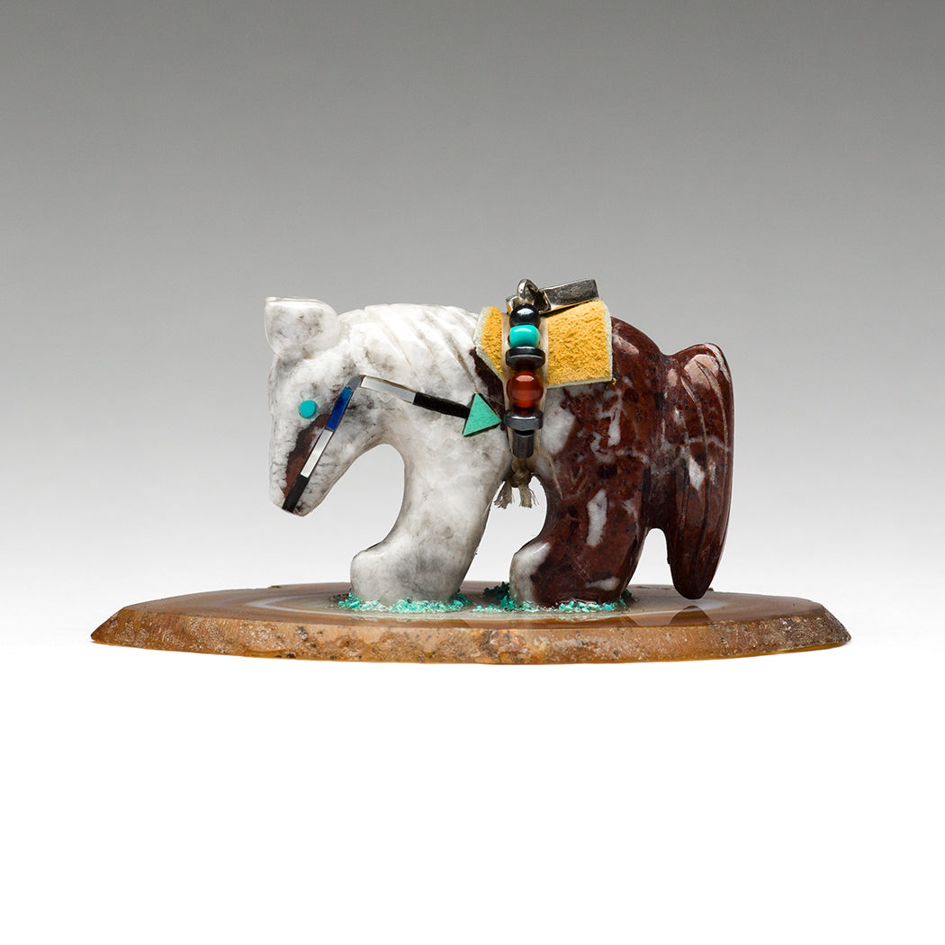 Vermillion Marble Pony