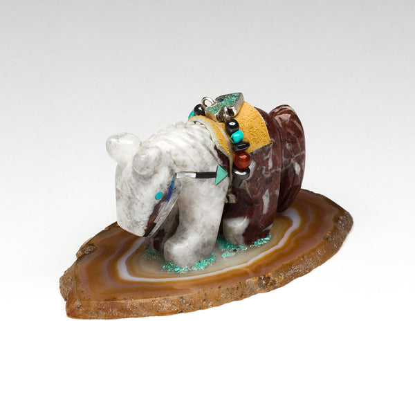 Vermillion Marble Pony