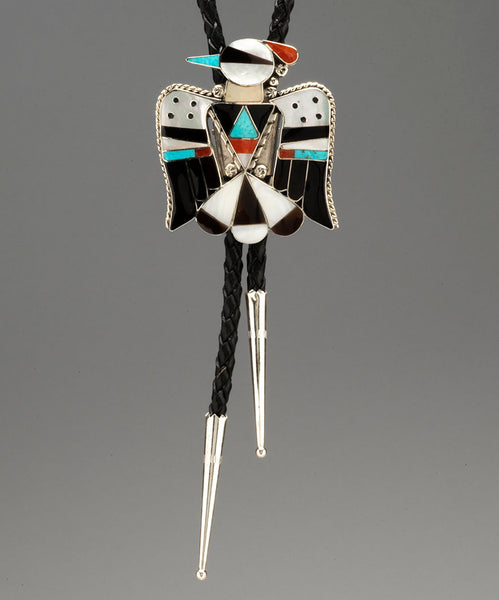 Phoenix Bird Bolo Tie