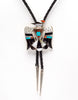 Emerging Phoenix Bird Bolo Necktie