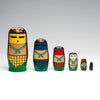 Festive Corn Maiden Nesting Dolls